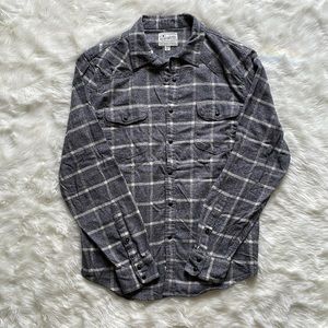 Lucky Brand Saturday Stretch Flannel Size Medium